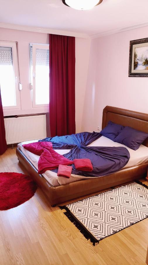 Spacious Downtown Apartment With A City View Pristina Exteriör bild